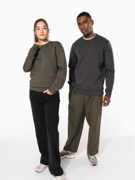 Sweat-shirts à personnaliser KARIBAN Sweat-shirt col rond unisexe 