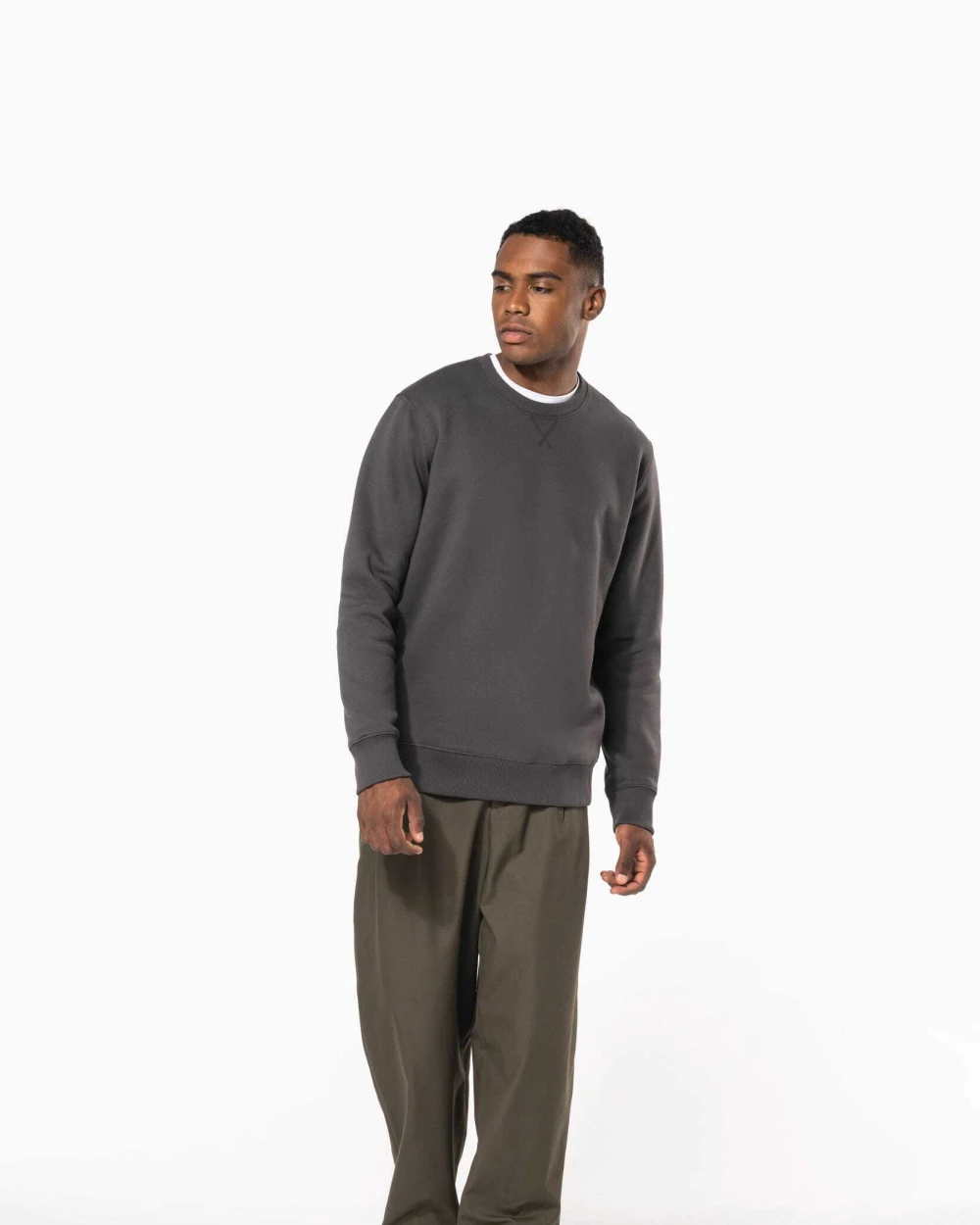 KARIBAN Sweatshirt Rundhalsausschnitt Sweatshirts personalisierbar