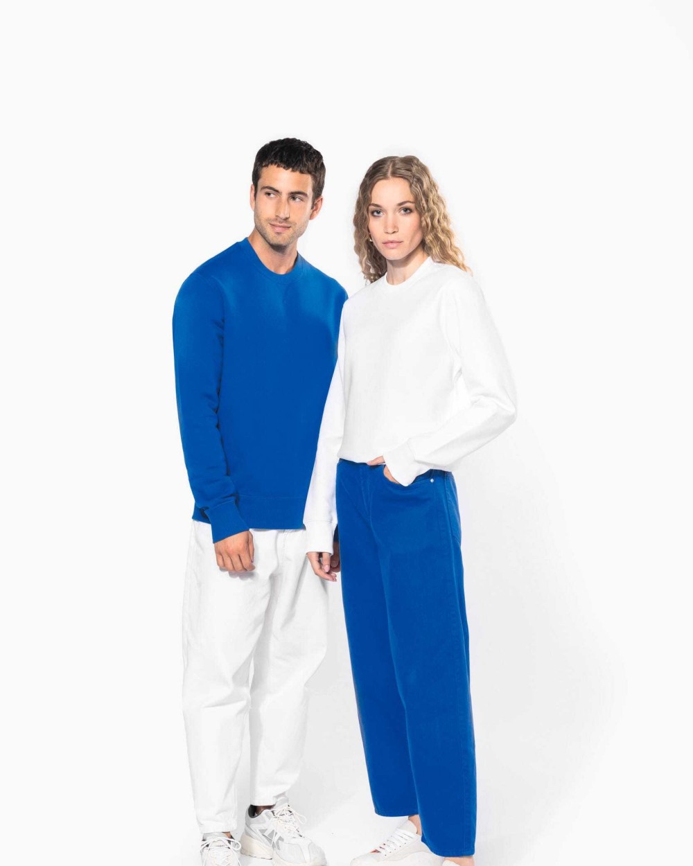 Sweaters & hoodies KARIBAN Sweater met ronde hals voor bedrukking &amp; borduring