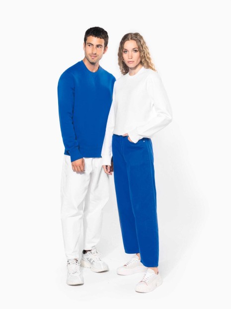 Sweat-shirts à personnaliser KARIBAN Sweat-shirt col rond unisexe 