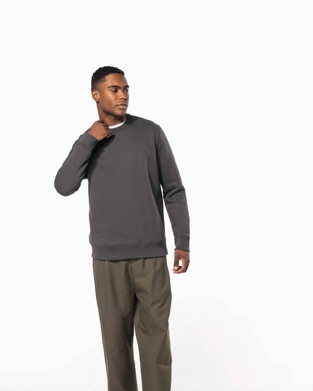 Sweat-shirts personnalisable KARIBAN Sweat-shirt col rond unisexe