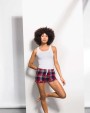 SKINNIFIT Women's Tartan Frill Lounge Shorts Bermudas & Shorts personalisierbar