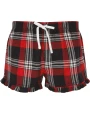 Bermudas & Shorts personnalisable SKINNIFIT Short femme à motif tartan