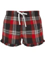 Bermudas & Shorts personnalisable SKINNIFIT Short femme à motif tartan