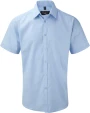 Hemden RUSSELL Men's Short Sleeve Herringbone Shirt voor bedrukking &amp; borduring