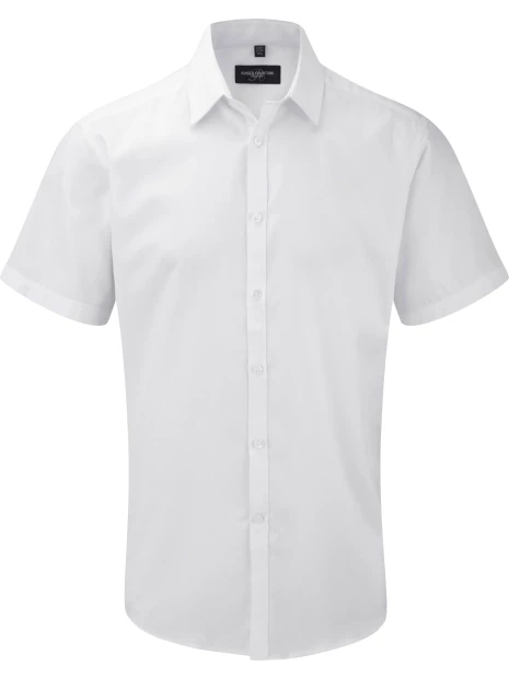 RUSSELL Chemise homme manche courtes à chevrons /api/colors/7a92cd2d-10d2-40b4-928b-296bb7487506 personnalisable