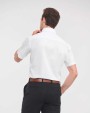 RUSSELL Men's Short Sleeve Herringbone Shirt Hemden personalisierbar