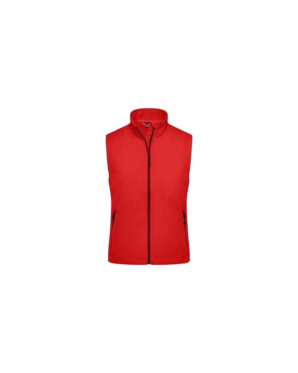 Softshells JAMES & NICHOLSON Ladies` Softshell Vest voor bedrukking &amp; borduring