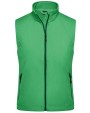 Softshells JAMES & NICHOLSON Ladies` Softshell Vest voor bedrukking &amp; borduring