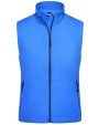 Softshells JAMES & NICHOLSON Ladies` Softshell Vest voor bedrukking &amp; borduring