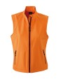 Softshells JAMES & NICHOLSON Ladies` Softshell Vest voor bedrukking &amp; borduring