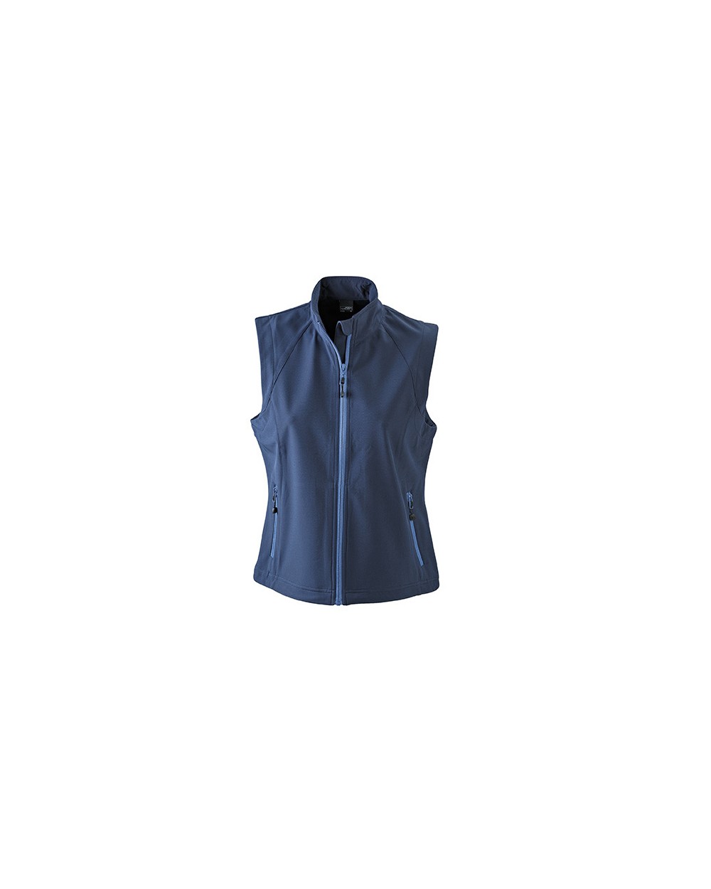 Softshells JAMES & NICHOLSON Ladies` Softshell Vest voor bedrukking &amp; borduring