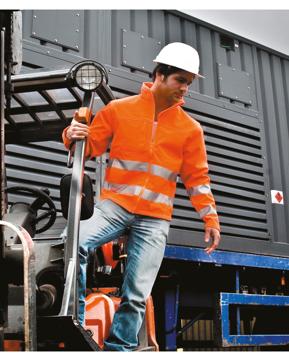 Jassen RESULT Hi-vis Softshelljack voor bedrukking &amp; borduring