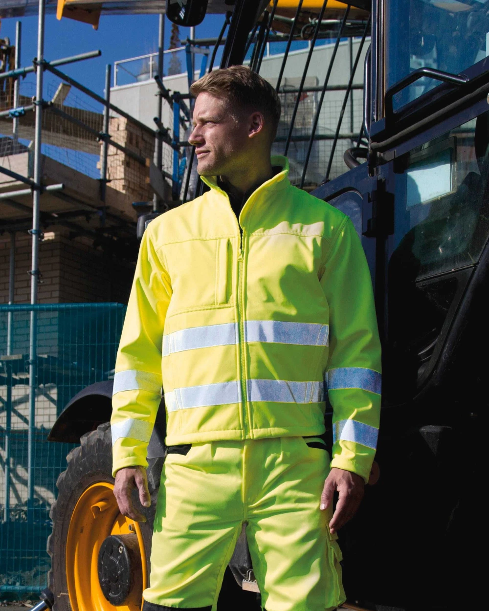 RESULT High-viz Soft Shell Jacket Jacken personalisierbar