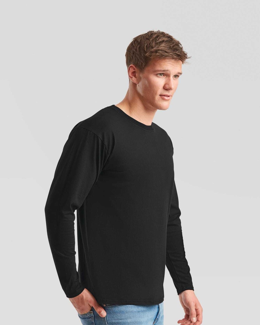 T-Shirts personnalisable FOL T-shirt homme manches longues Valueweight (61-038-0)