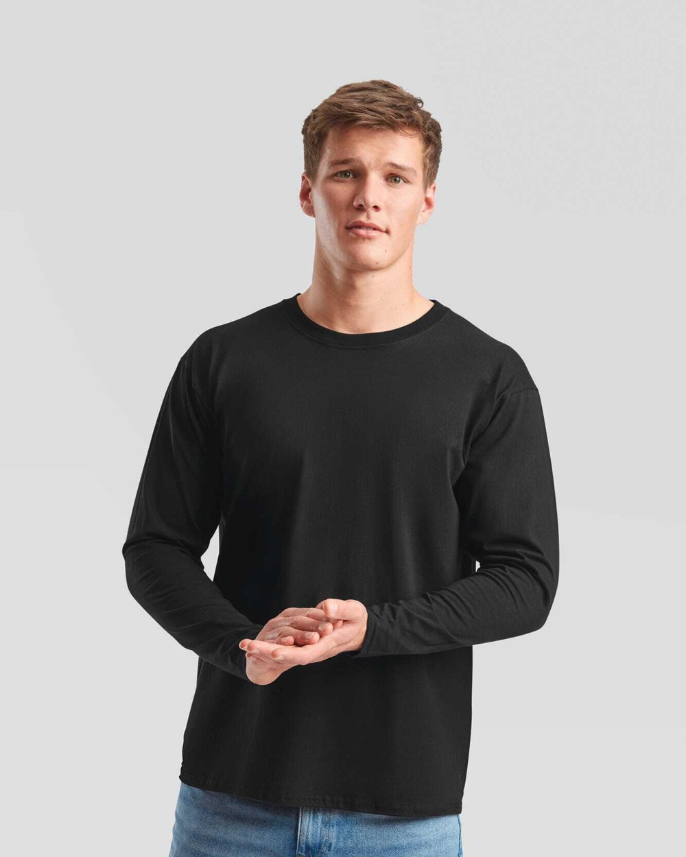 T-Shirts personnalisable FOL T-shirt homme manches longues Valueweight (61-038-0)