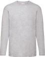 T-Shirts personnalisable FOL T-shirt homme manches longues Valueweight (61-038-0)
