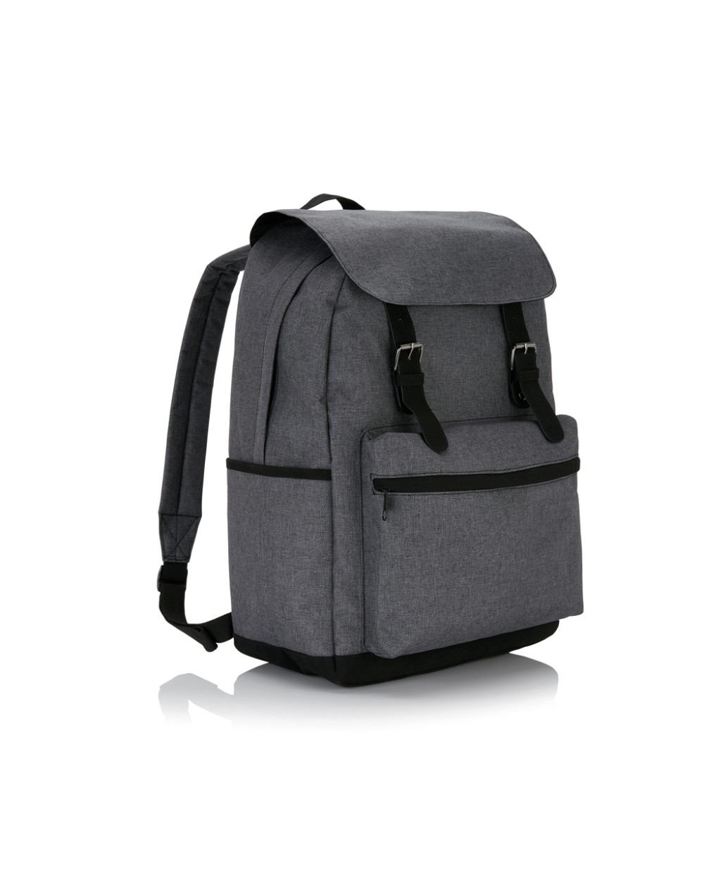 Tassen & Zakken 4DO Laptop rugtas met magnetische gesp PVC-vrij voor bedrukking &amp; borduring