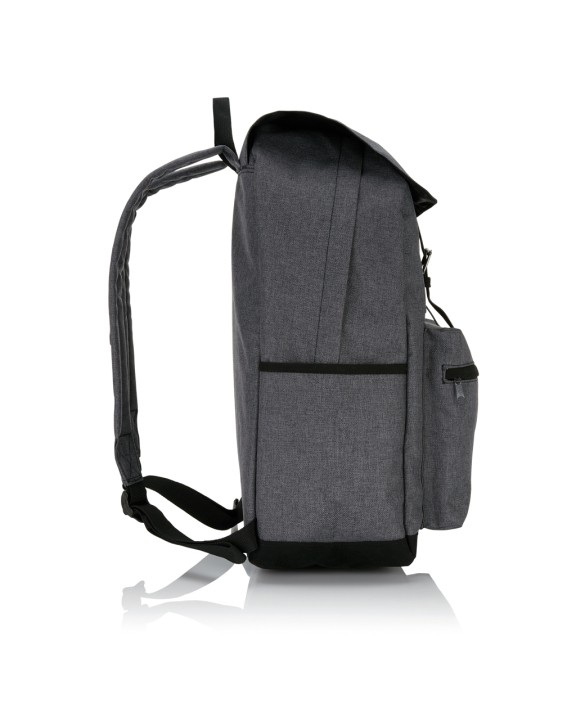 4DO Laptop Rucksack mit magnetischen Schnallenverschlüssen Taschen personalisierbar