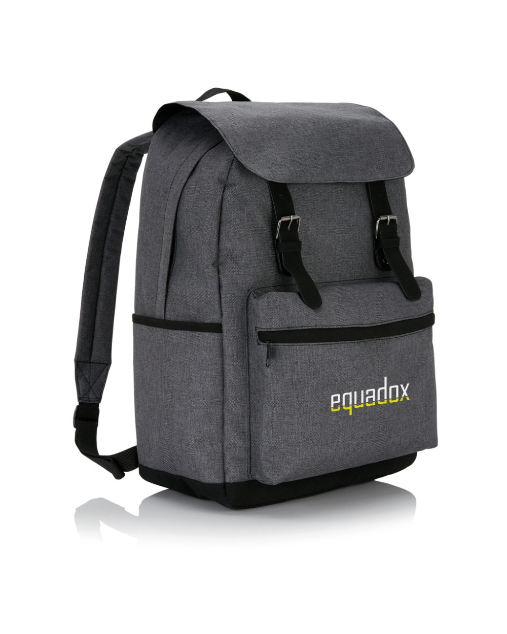 Tassen & Zakken 4DO Laptop rugtas met magnetische gesp PVC-vrij voor bedrukking &amp; borduring