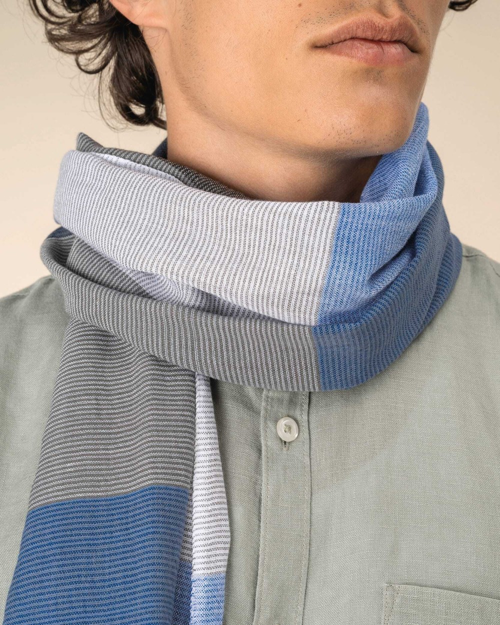 SPASSO Kariertes Unisex-Schal Schals personalisierbar