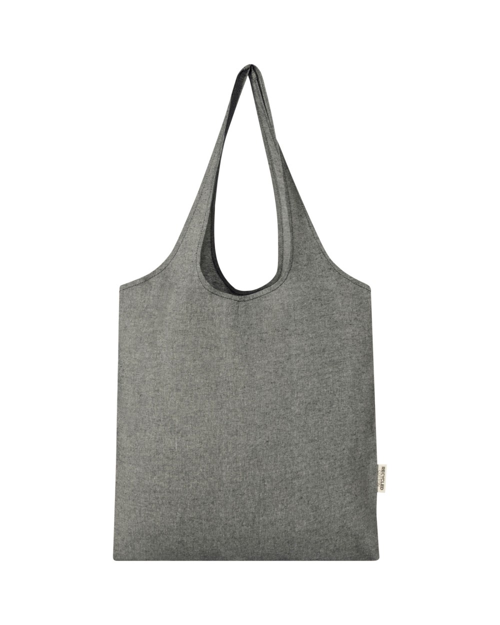 Tote bags 4DO Pheebs trendy draagtas 7 l van 150 g/m² gerecycled katoen voor bedrukking &amp; borduring