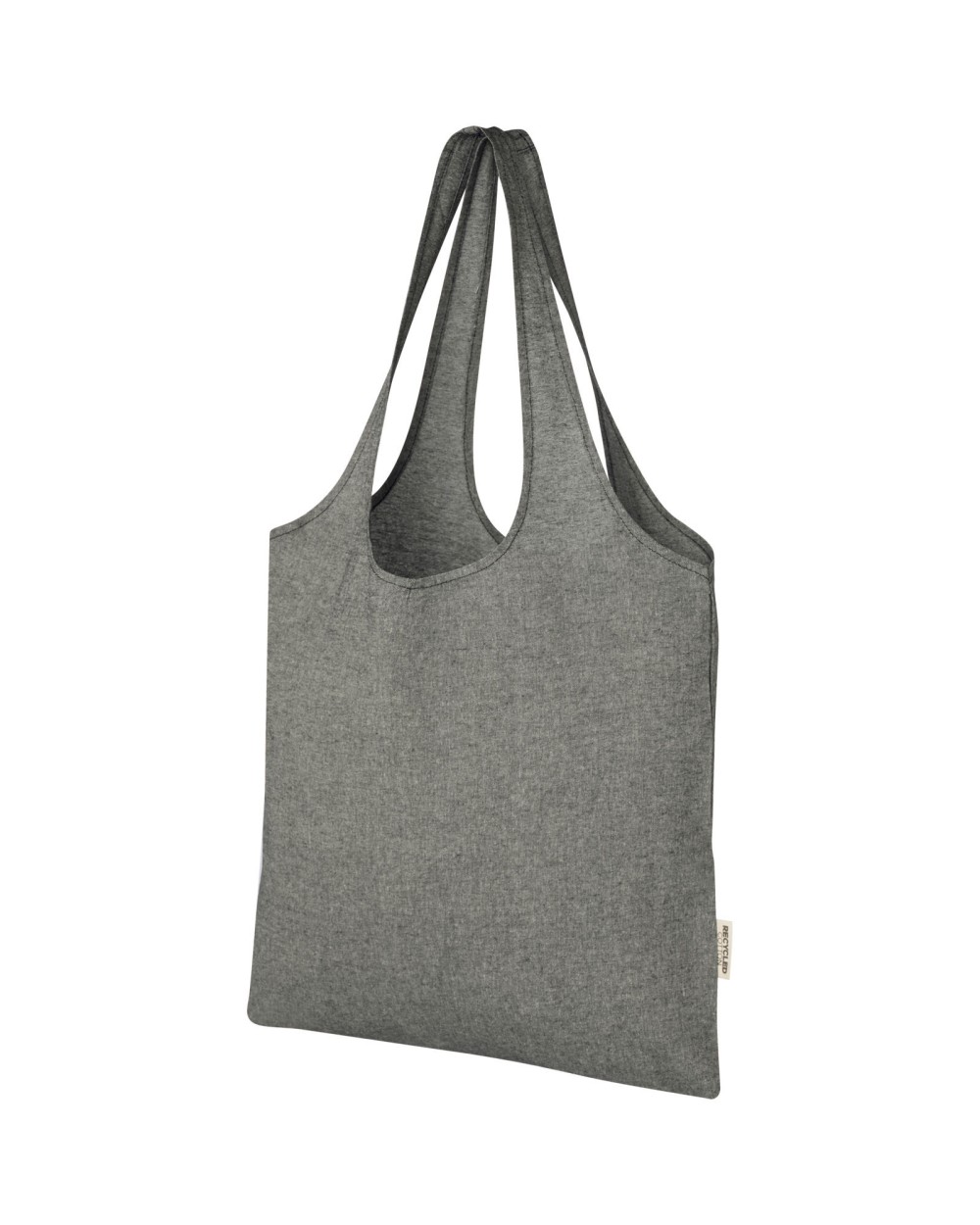 Tote bags 4DO Pheebs trendy draagtas 7 l van 150 g/m² gerecycled katoen voor bedrukking &amp; borduring