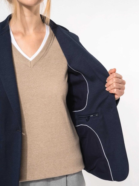 Vestes à personnaliser KARIBAN Veste maille femme 