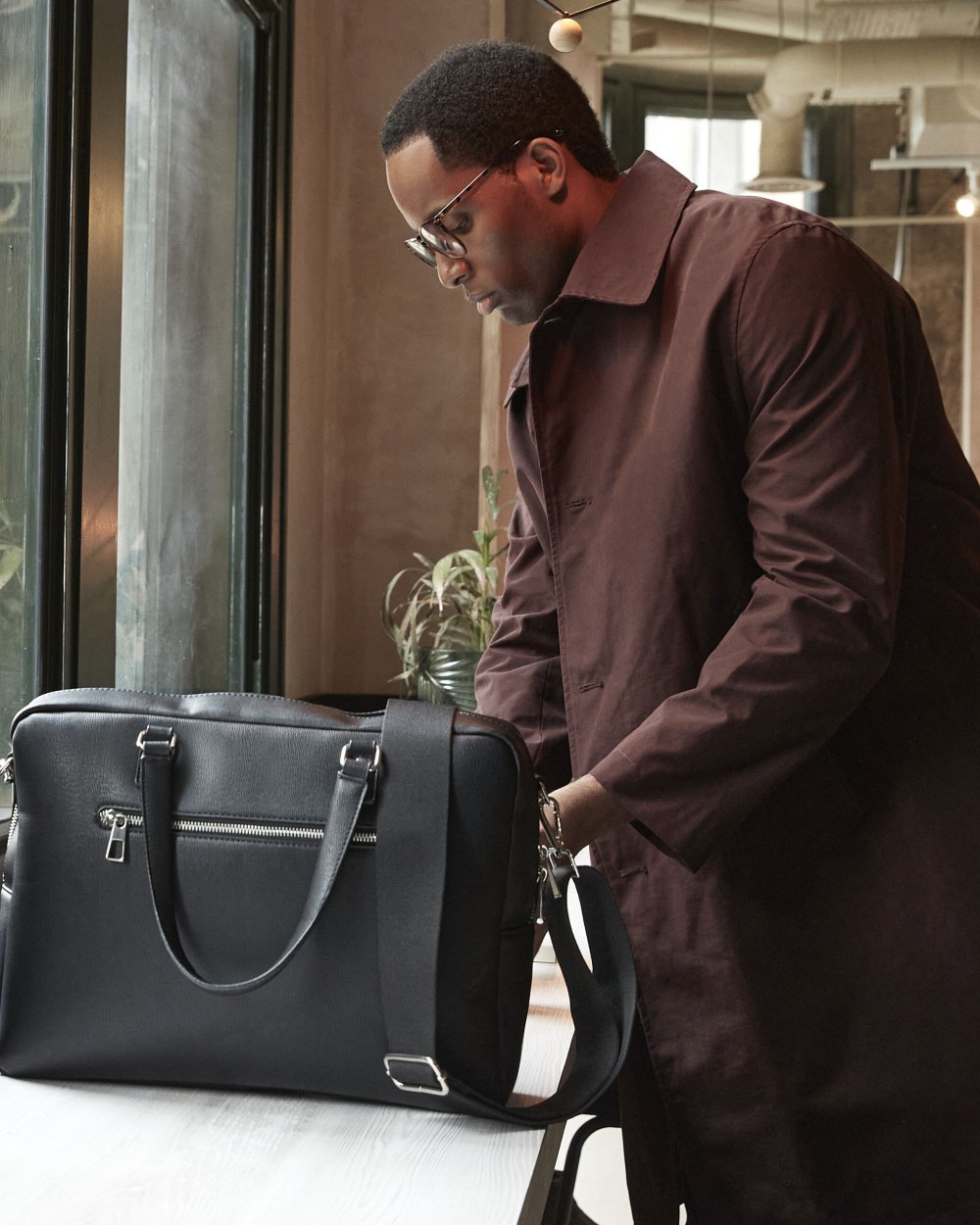 QUADRA TAILORED LUXE PU BRIEFCASE Taschen personalisierbar