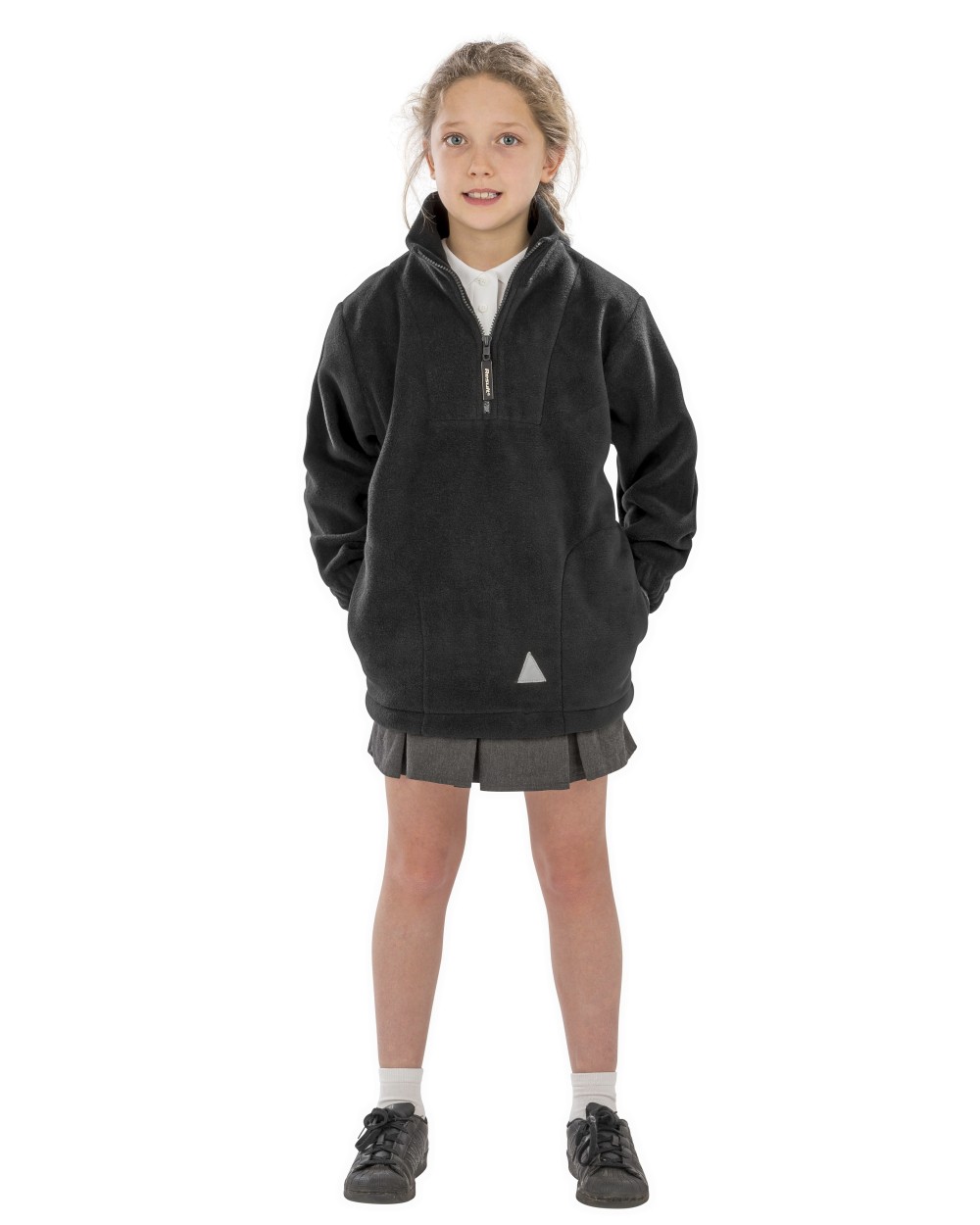 Laines polaires personnalisable RESULT R33J Kids 1/4 Zip Fleece