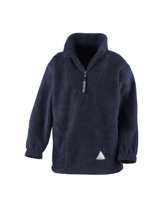Laines polaires personnalisable RESULT R33J Kids 1/4 Zip Fleece