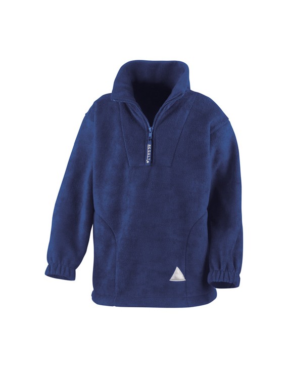 Laines polaires personnalisable RESULT R33J Kids 1/4 Zip Fleece