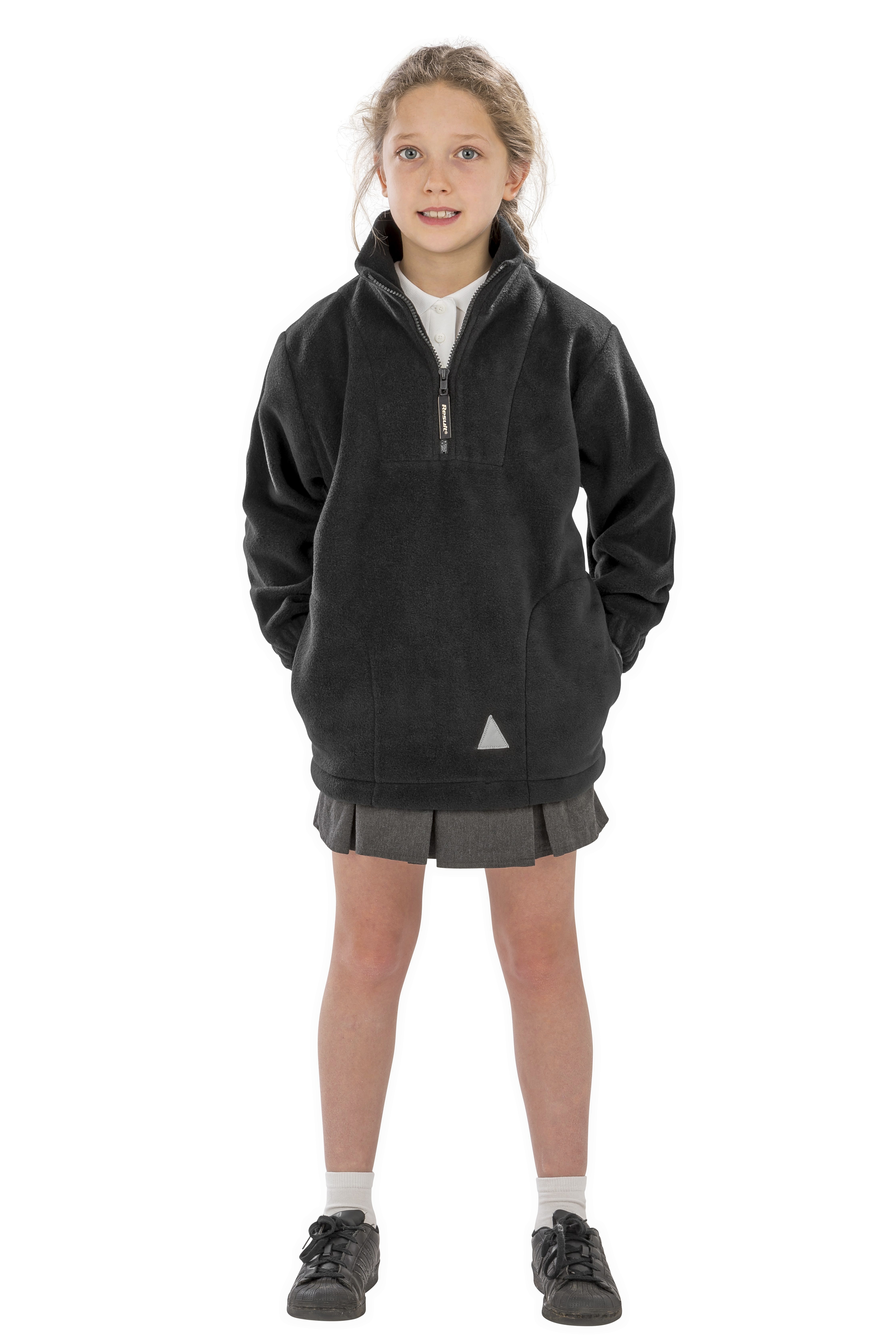 Laines polaires personnalisable RESULT R33J Kids 1/4 Zip Fleece