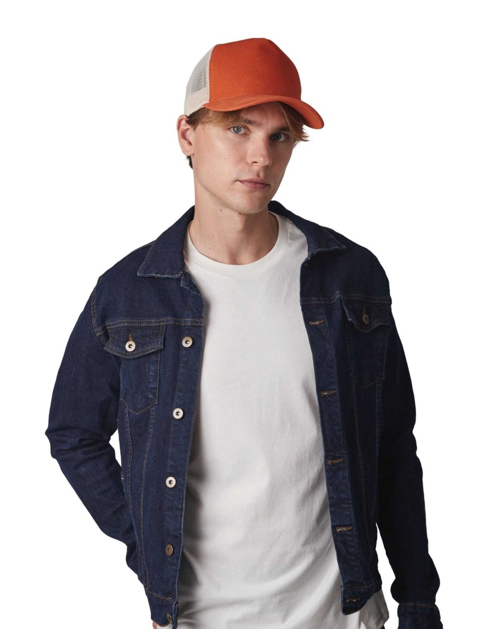 K-UP 5-Panel Trucker-Kappe Mesh Kappen personalisierbar