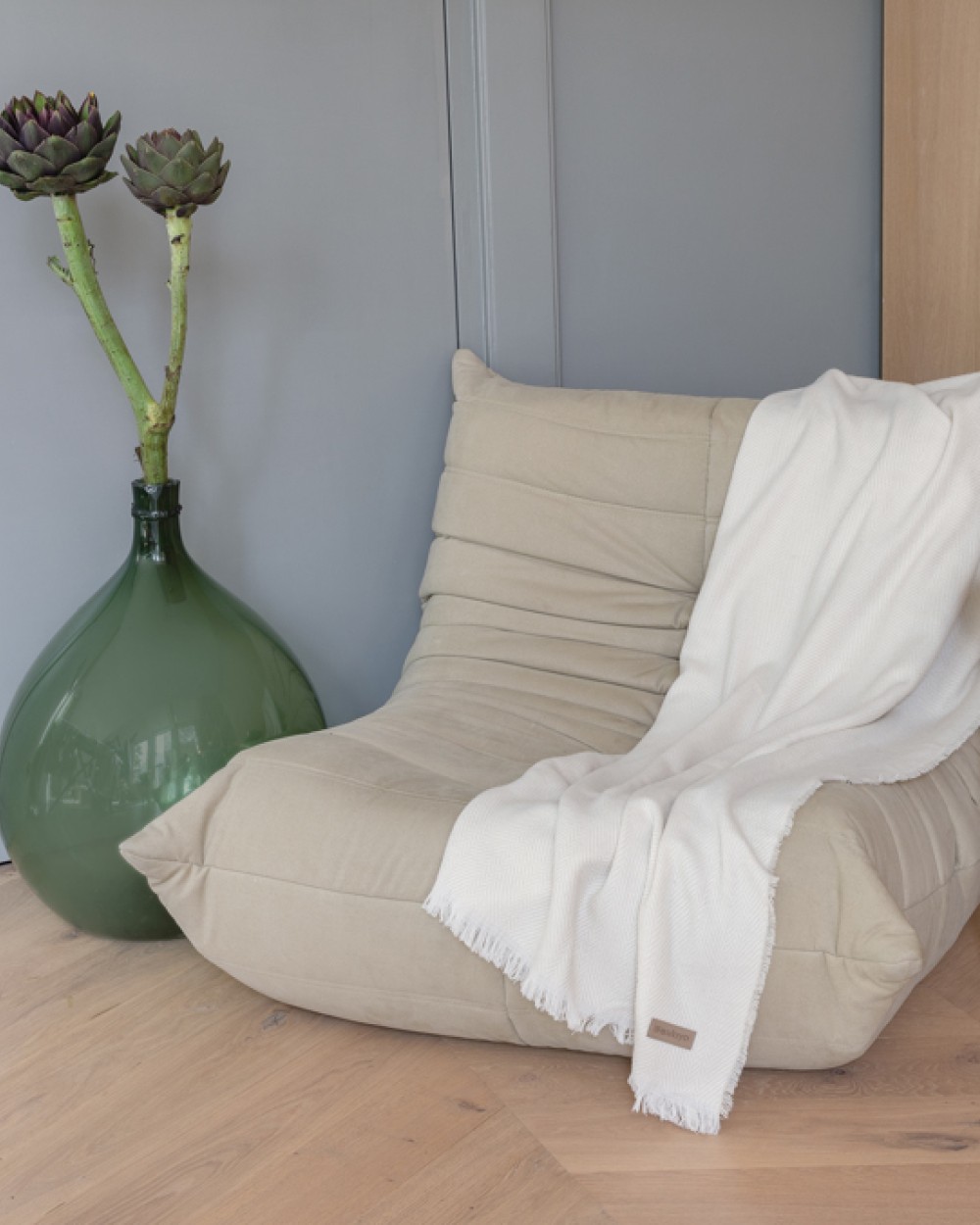 Fleecedekens UKIYO Ukiyo Aware™ Polylana® geweven deken 130x150cm voor bedrukking &amp; borduring