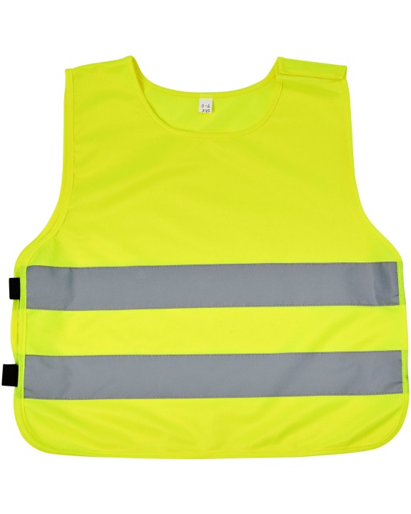 Gilets de sécurité personnalisable 4DO Gilet de sécurité XXS velcro pour enfants 3-6 ans Odile RFX™