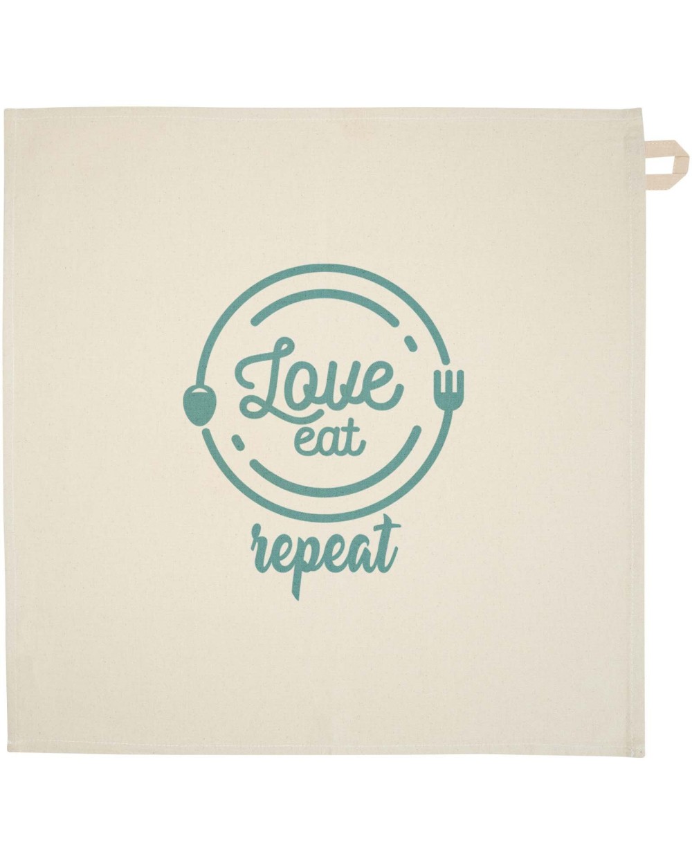 Produits éponges personnalisable 4DO Torchon de cuisine Alora en coton recyclé 200 g/m²