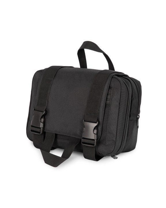 KIMOOD Recycelter Toilettenbeutel mit doppeltem Fach Taschen personalisierbar