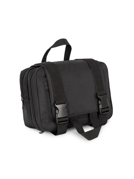 KIMOOD Trousse de toilette recyclée avec double compartiment /api/colors/b9fdad4a-5e94-45cb-8c03-c08b349b28c3 personnalisable