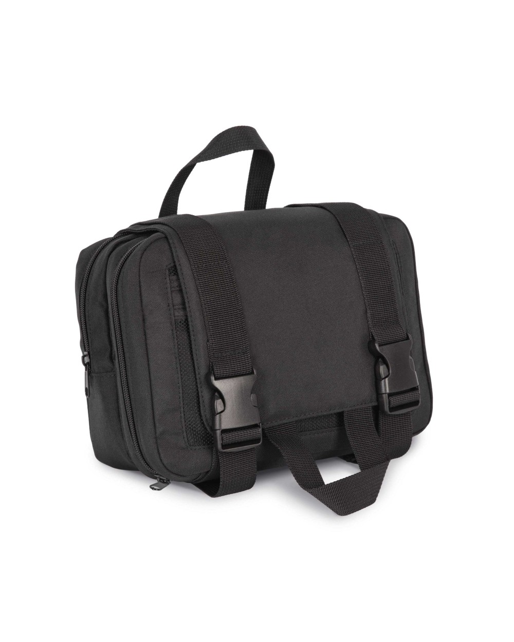 KIMOOD Recycelter Toilettenbeutel mit doppeltem Fach Taschen personalisierbar