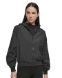 BUILD YOUR BRAND Ladies´ Crinkle Batwing Jacket Jacken personalisierbar