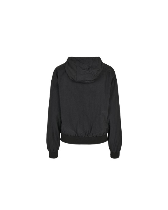 Vestes personnalisable BUILD YOUR BRAND Ladies´ Crinkle Batwing Jacket
