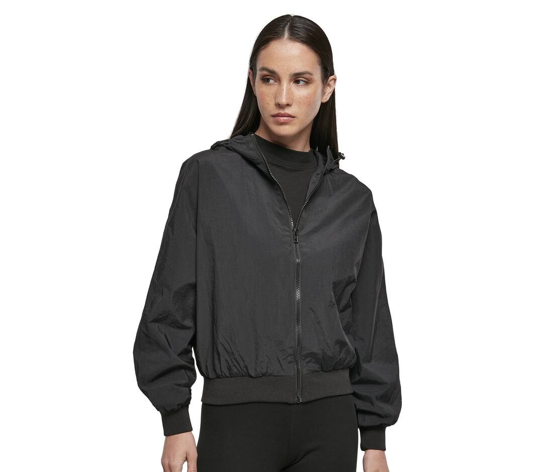 Vestes personnalisable BUILD YOUR BRAND Ladies´ Crinkle Batwing Jacket