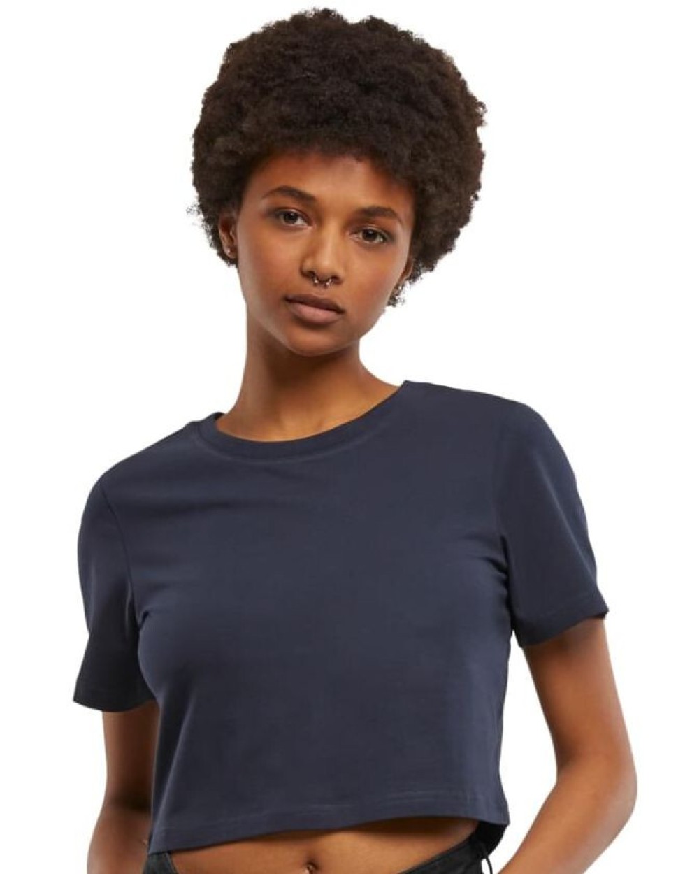 NEW MORNING STUDIOS Ladies Cropped Tee T-Shirts personalisierbar