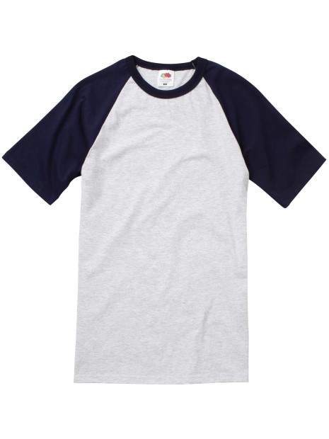 FOL T-shirt baseball Valueweight /api/colors/5906eec6-2e00-4a52-9f8c-e4d00856443a personnalisable