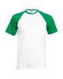 T-shirts FOL Valueweight Baseball T met korte mouwen voor bedrukking &amp; borduring
