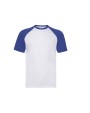 T-shirts FOL Valueweight Baseball T met korte mouwen voor bedrukking &amp; borduring