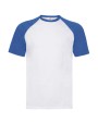 T-shirts FOL Valueweight Baseball T met korte mouwen voor bedrukking &amp; borduring