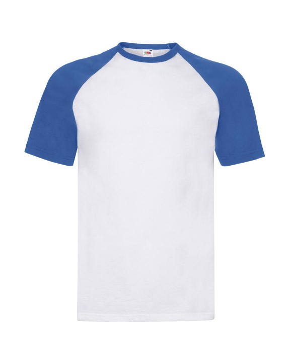 T-shirts FOL Valueweight Baseball T met korte mouwen voor bedrukking &amp; borduring