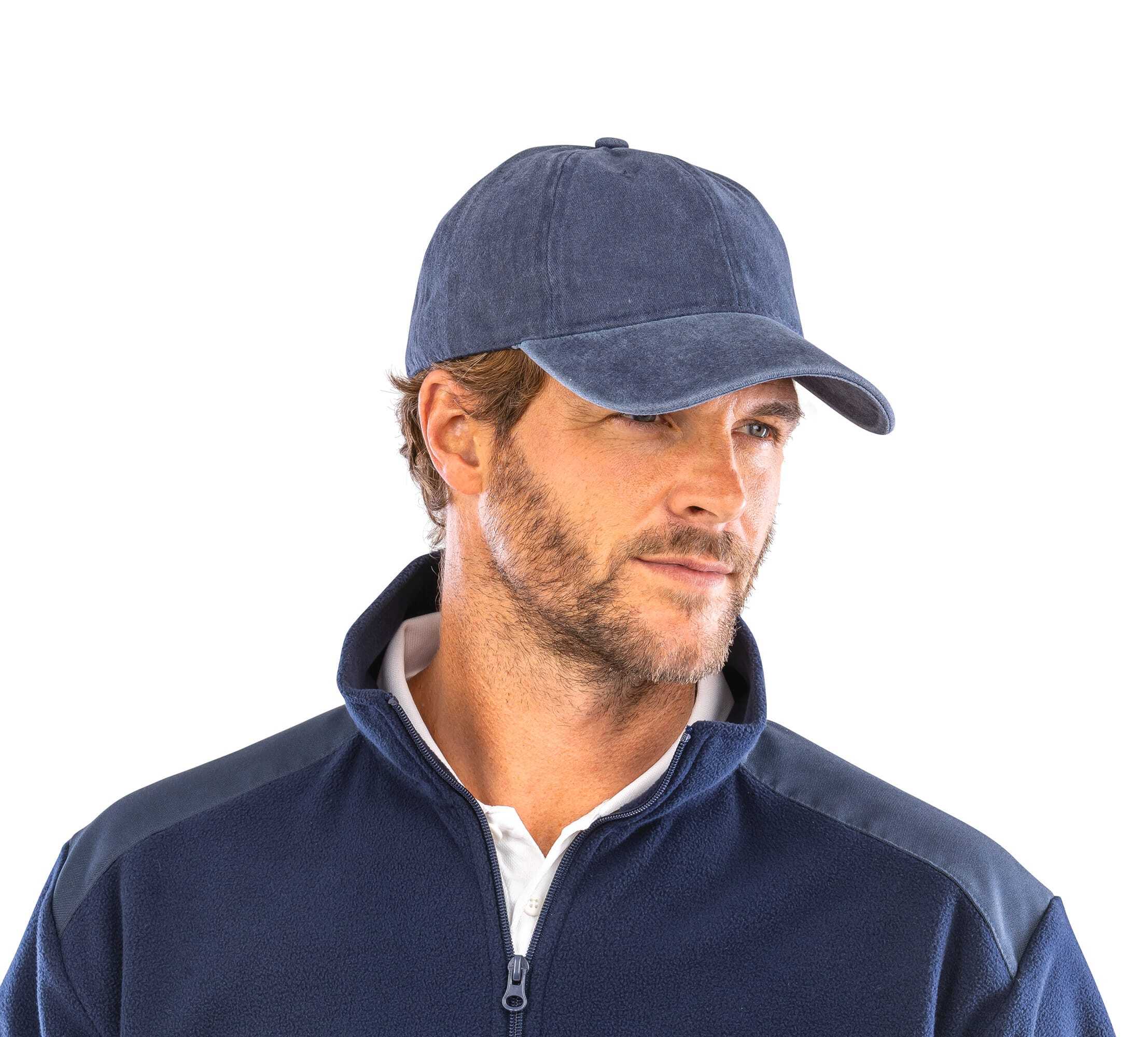 RESULT Vintage-Cap aus reiner Baumwolle Kappen personalisierbar